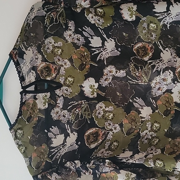 Zara long sleeve sheer blouse - Picture 4 of 4